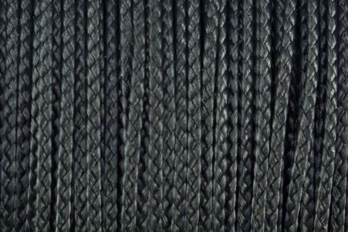 Schwarz Nano Cord .75mm