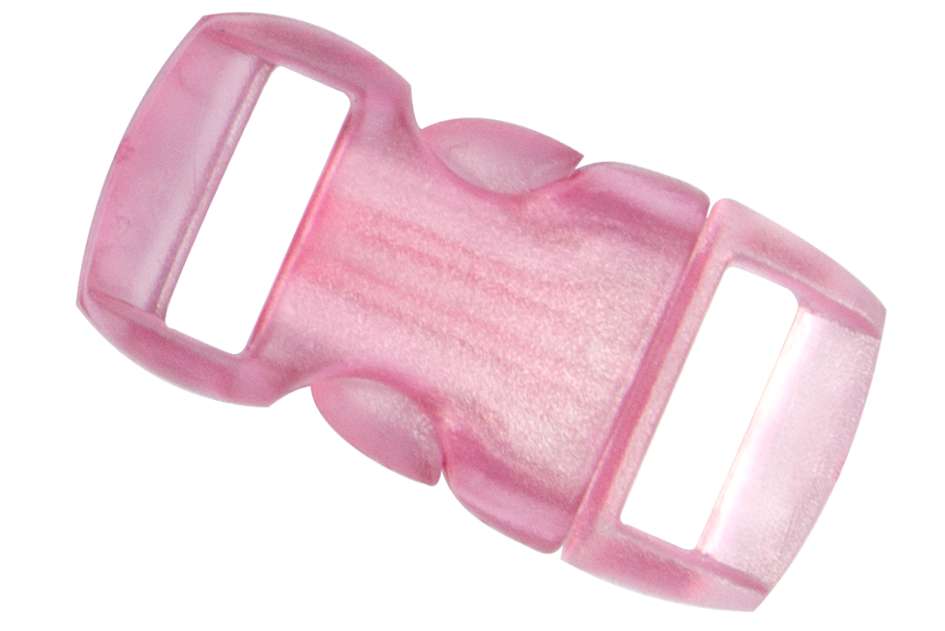 Pink Clear Frost Buckle