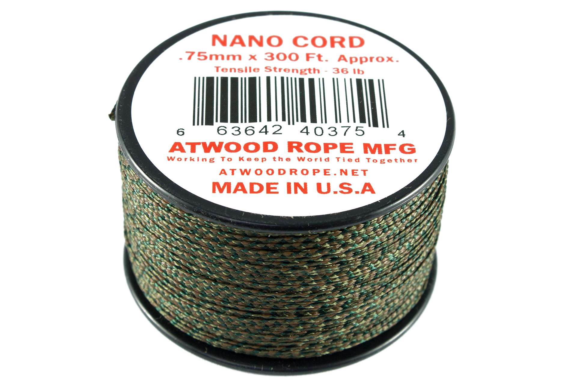 Woodland Nano Cord .75mm