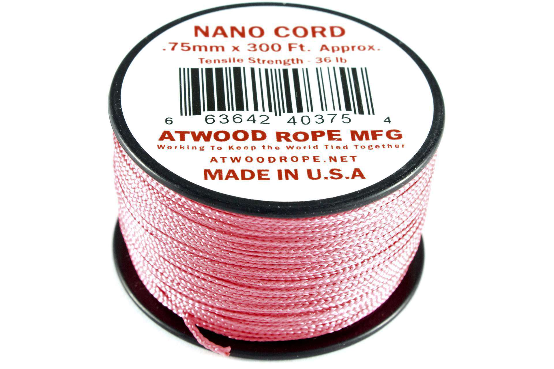 Pink Nano Cord .75mm