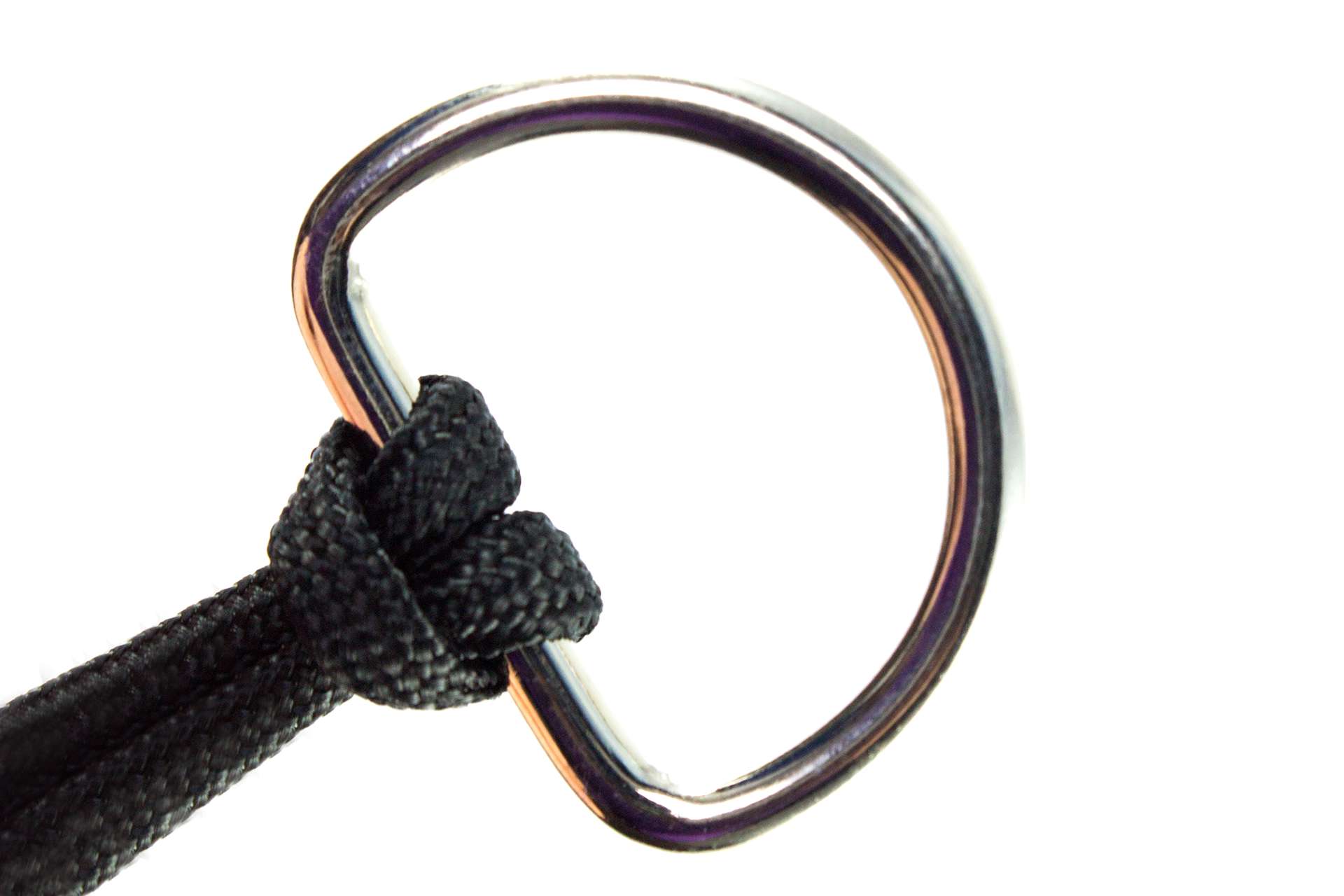 D-Ring Stahl vernickelt 25 x 18 x 3,4mm