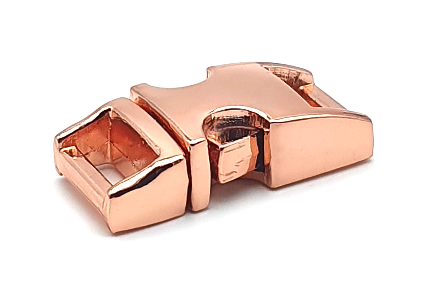 Metall Buckle 3/8" Rose Gold