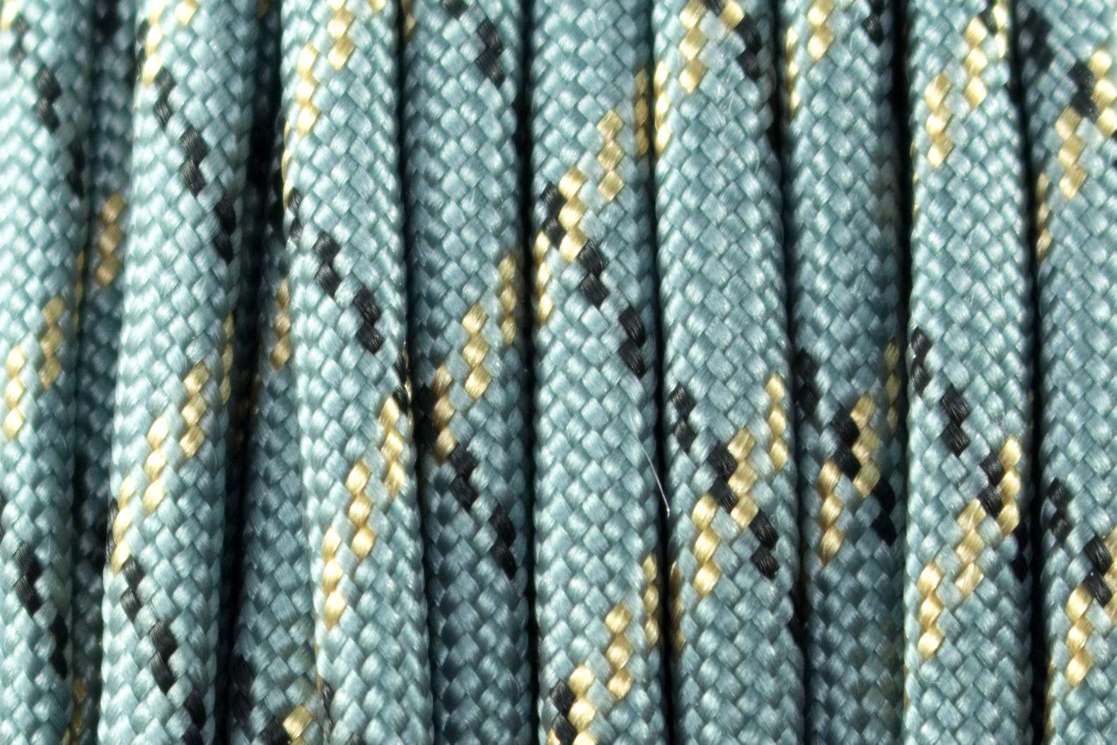 550 Paracord Silber Gold